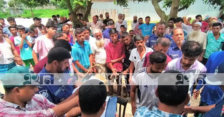 মুক্তাগাছায় মাদকবিরোধী অভিযান